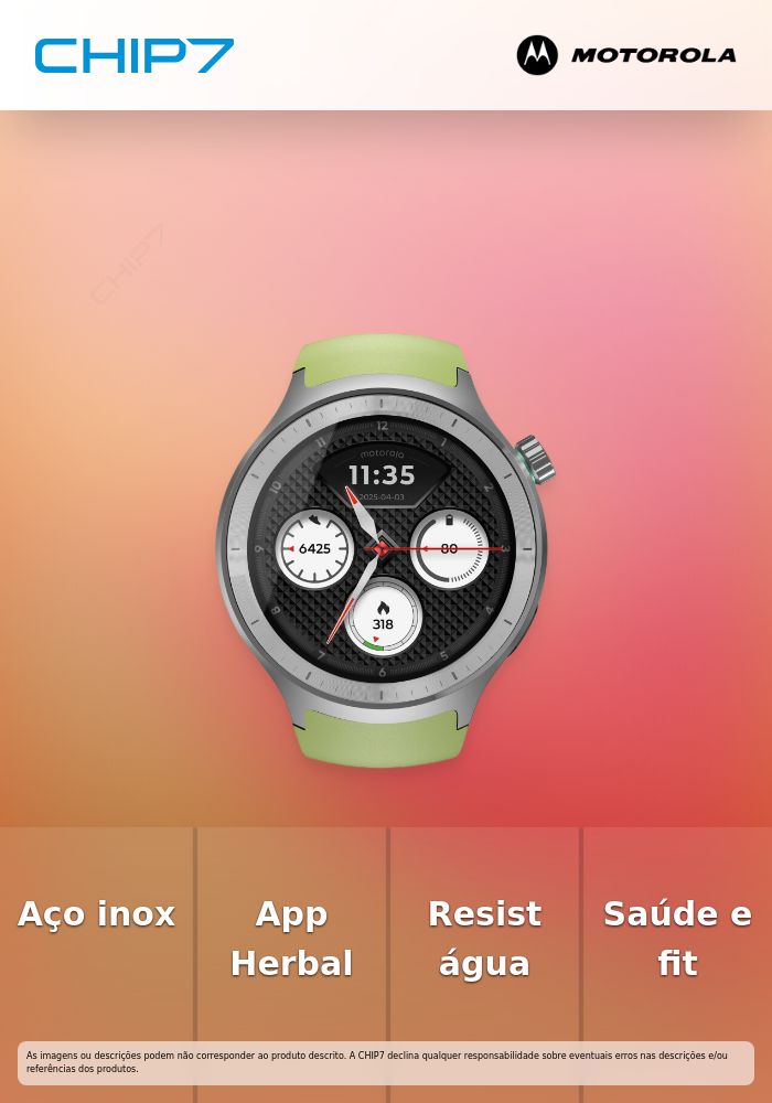 Moto Watch Special Edition Stainless Steel + Herbal Garden