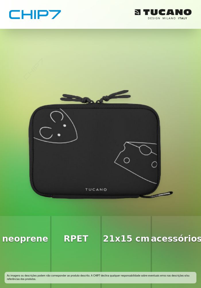 Tucano - Bolsa acessórios Topo Organizer Pouch (black)