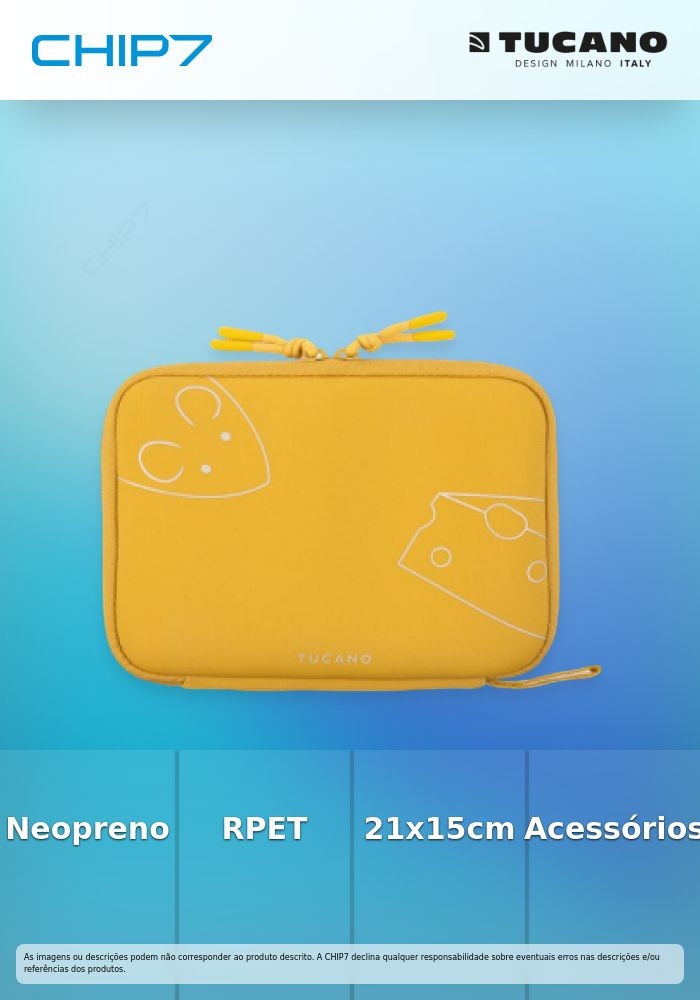 Tucano - Bolsa acessórios Topo Organizer Pouch (yellow)