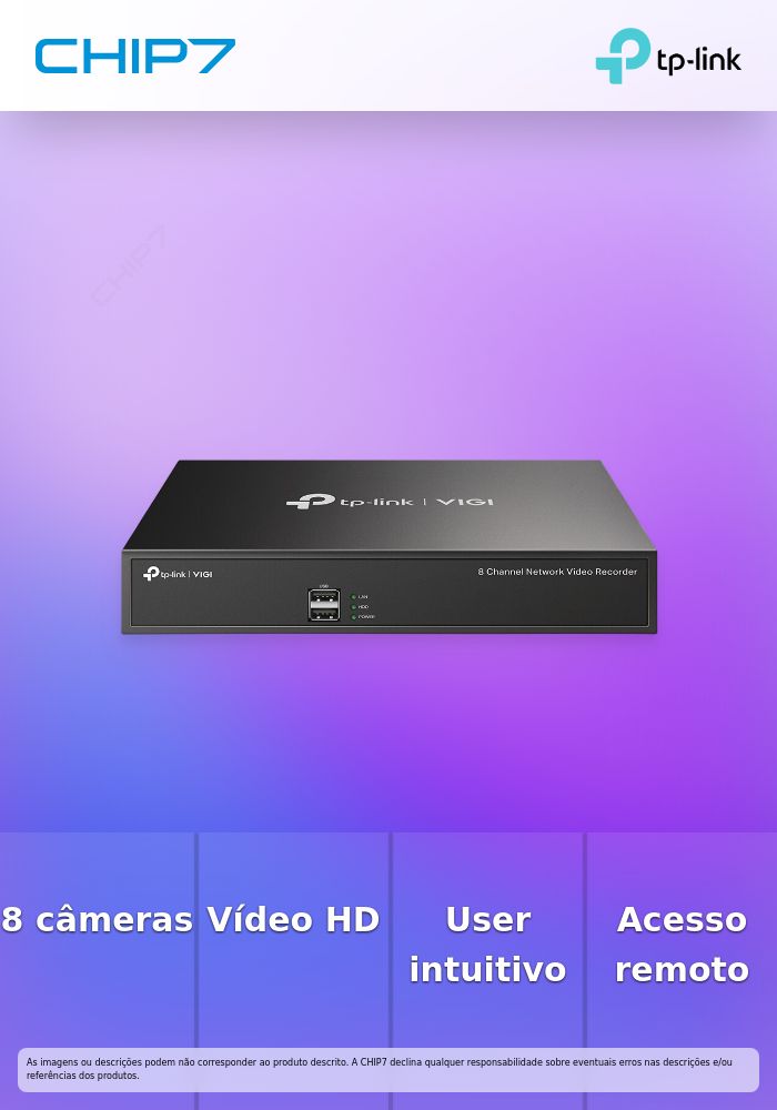 VIGI NVR1008H, VIGI 8 Channel Network Video Recorder > official partner price