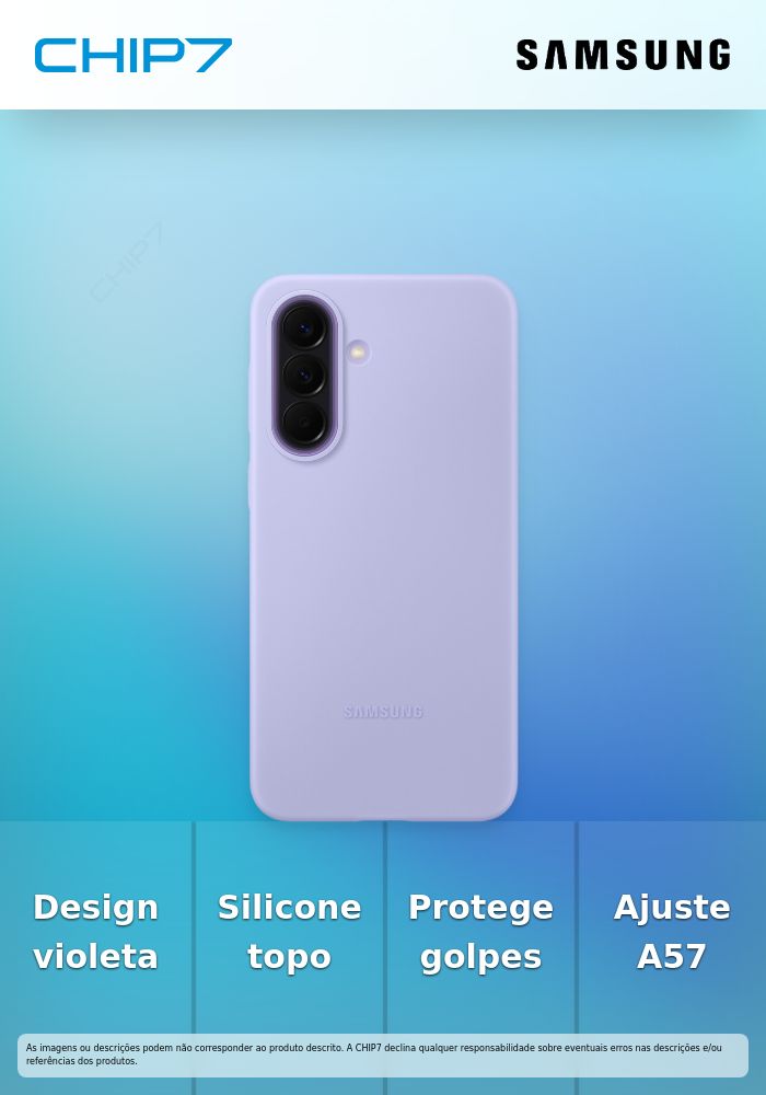 SAMSUNG Capa Silicone A57 Violeta