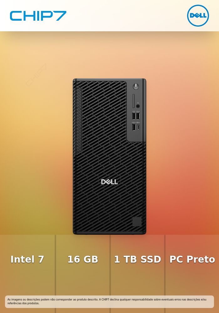 DELL PRO PRECISION 7 TOWER T1 PW7T1260 U7-265 16GB 1TB W11P 3Y