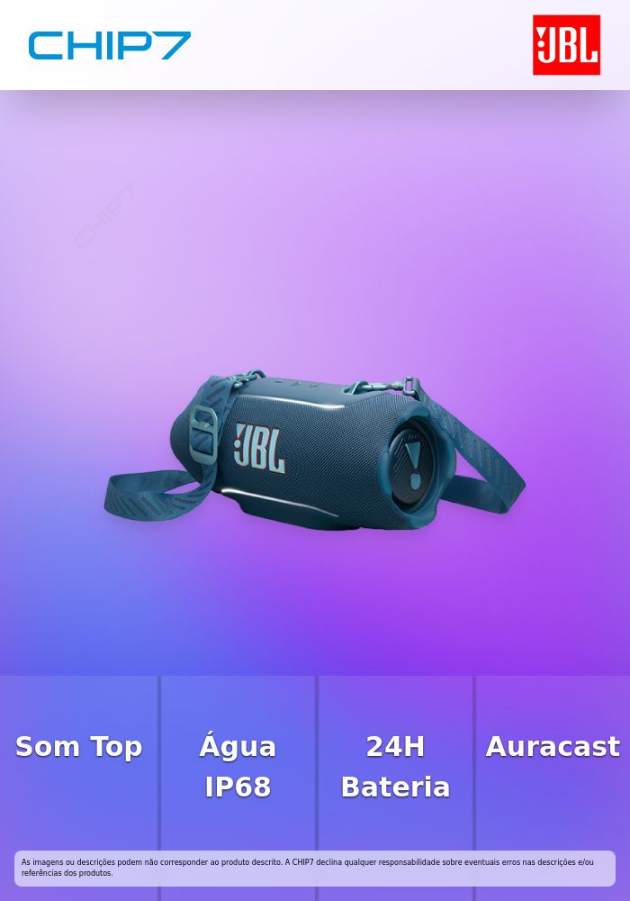 JBL COLUNA BLUETOOTH XTREME 5 BLUE (SEM CARREGADOR)