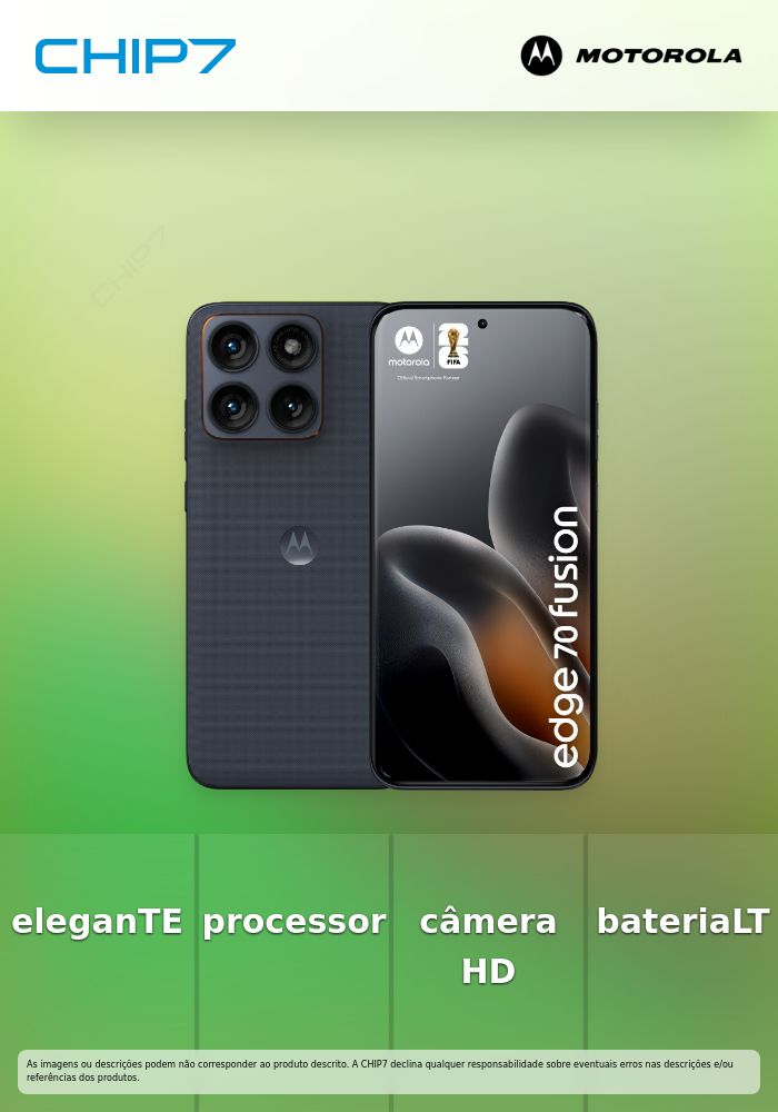 Motorola Edge 70 fusion Power - PANTONE Silhouette Black