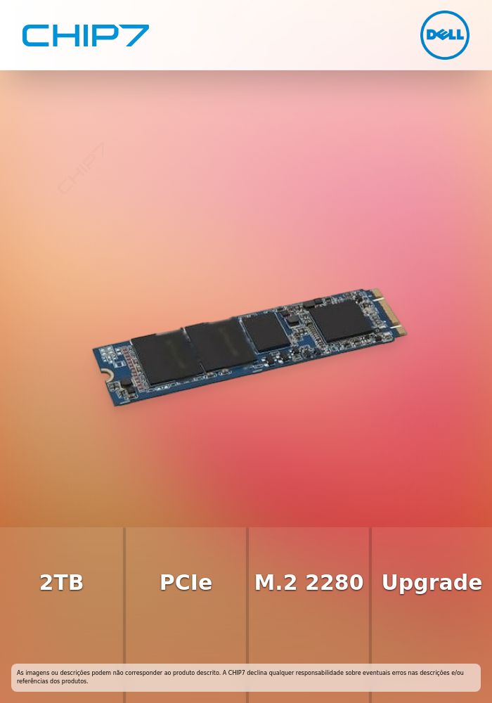 DELL SSD 2TB M.2 2280 PCI EXPRESS CTO
