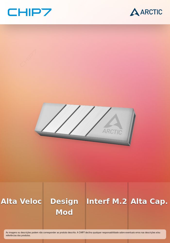 Cooler Arctic M2 PRO SSD Cinzento