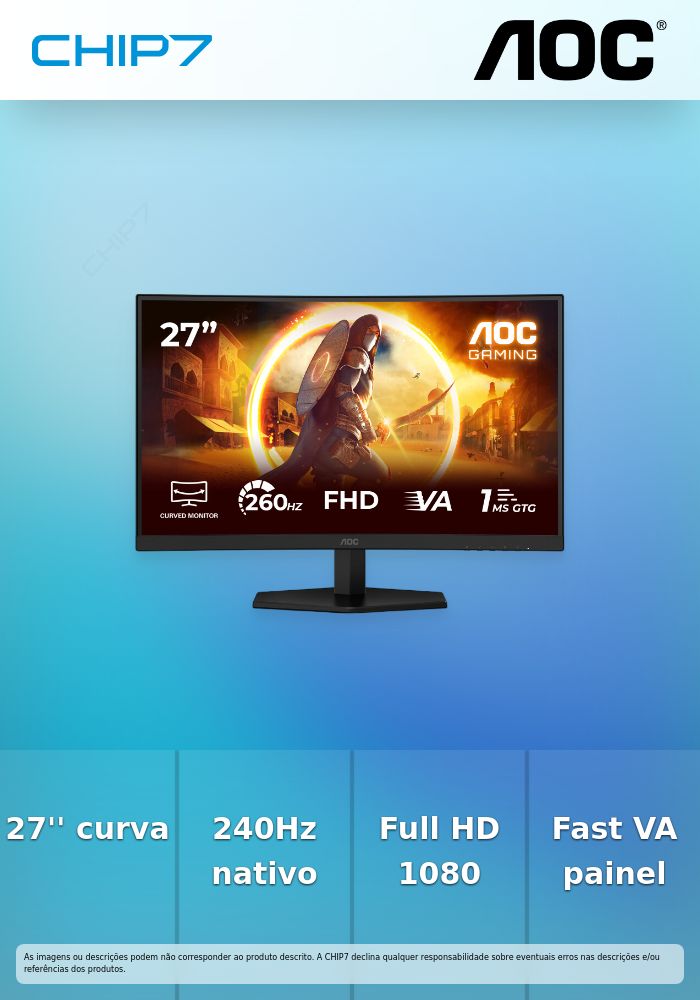 C27G42ZE ,27' 16:9 Fast VA 260Hz (OC, Native 240Hz) 1920x1080    HDMI x 1x 2.0 DP x 1x 1.4 
