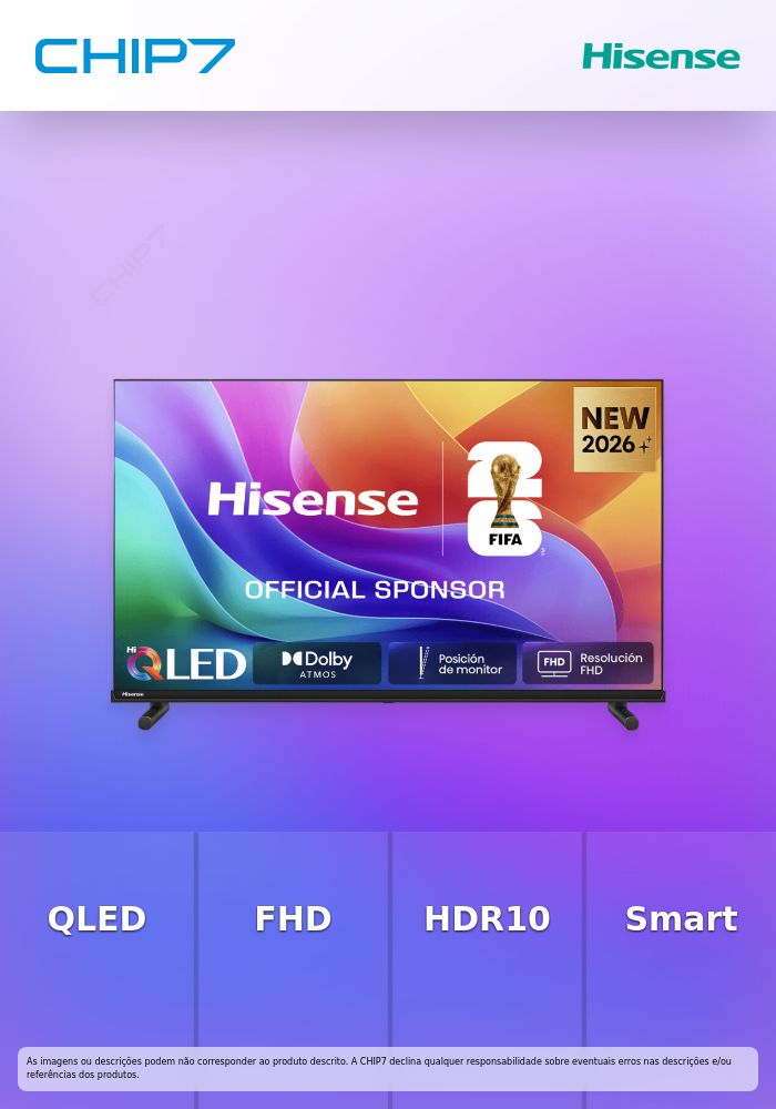 HISENSE QLED TV 40
