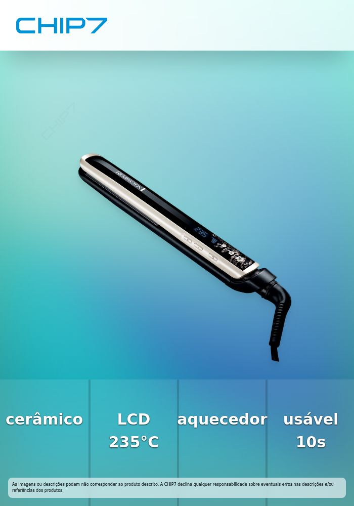 Alisador de Cabelo Remington E51 Pearl Remington