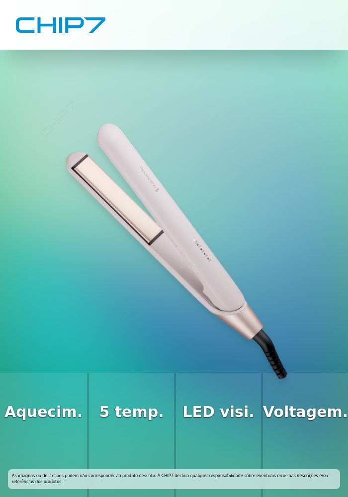 Alisador de Cabelo Remington E51 Almond Allure - S4807