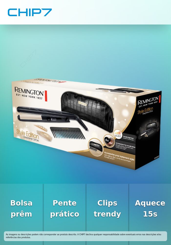 Alisador de Cabelo Remington E51 StyleEdition GS - S3505GP
