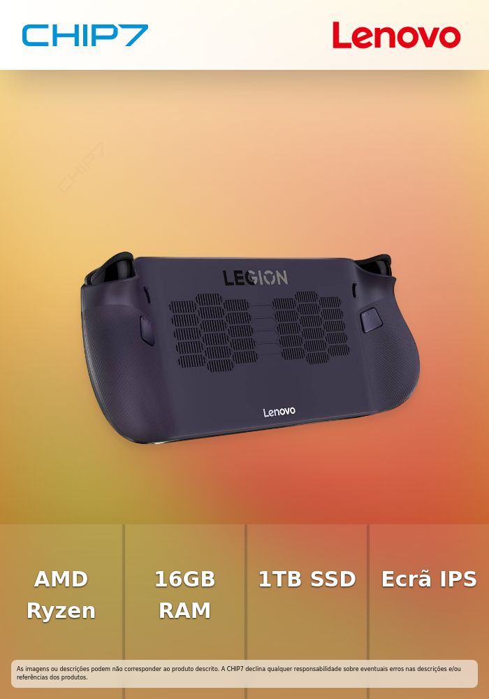 Consola Lenovo Legion GO S - AMD Ryzen Z1 Extreme / 16GB LPDDR5X / 1TB SSD / 8