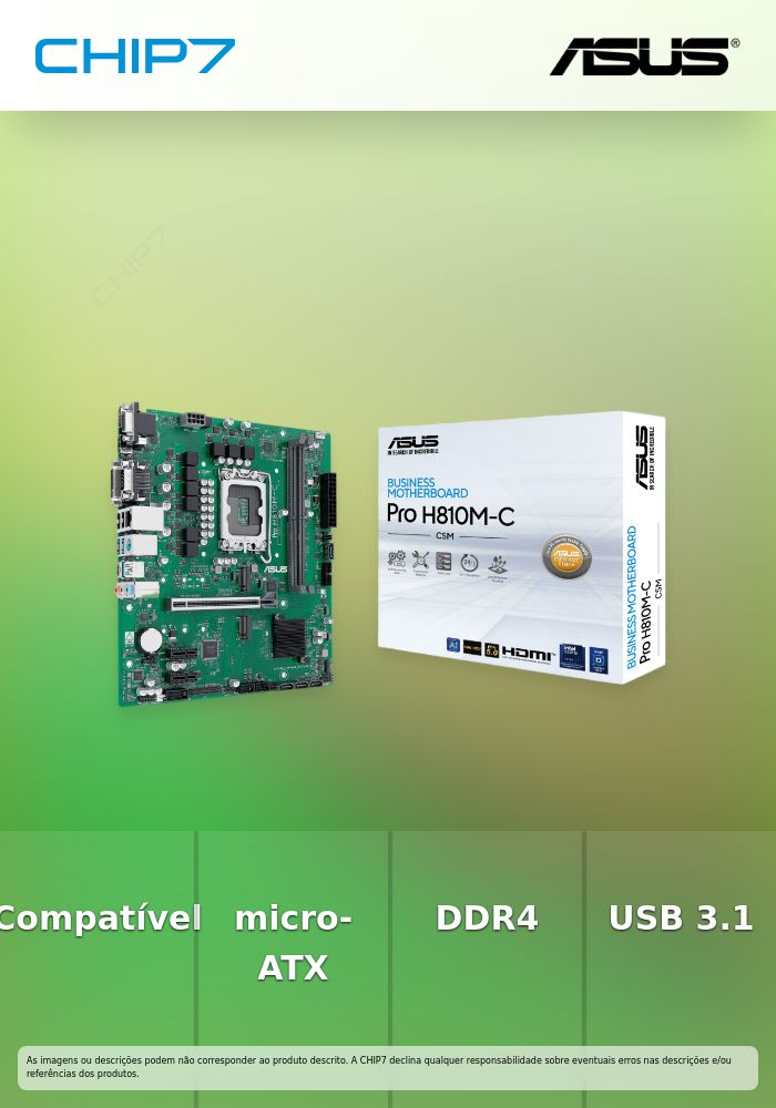 ASUS PRO H810M-C-CSM LGA1851 micro-ATX