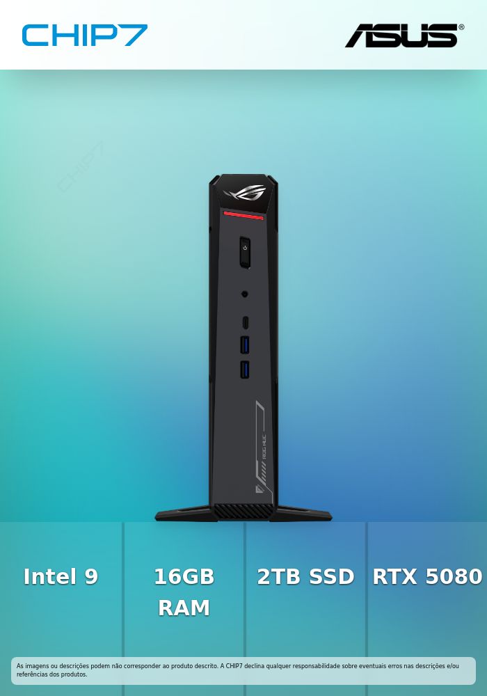 ASUS RNUC15JNK9X28AA2 Intel Core Ultra 9 275HX 16GB 2TB NVIDIA GeForce RTX 5080 W11H