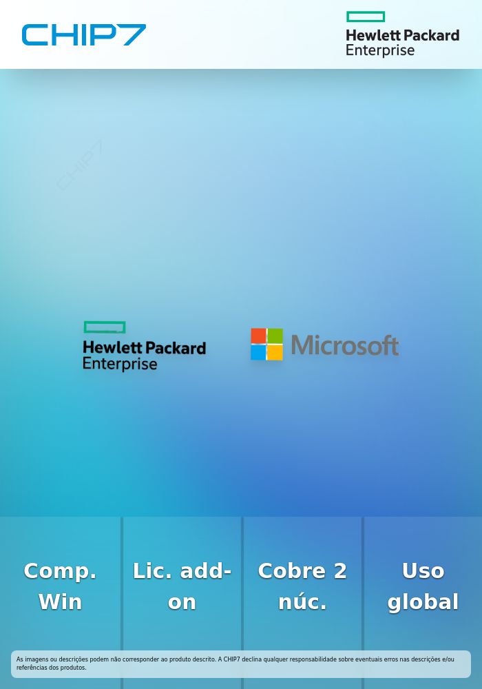 Microsoft Windows Server 2025 Standard - Licença add-on - 2 núcleos - Mundial