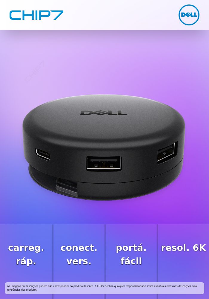 DELL PRO 7-IN-1 USB-C TRAVEL HUB DA326