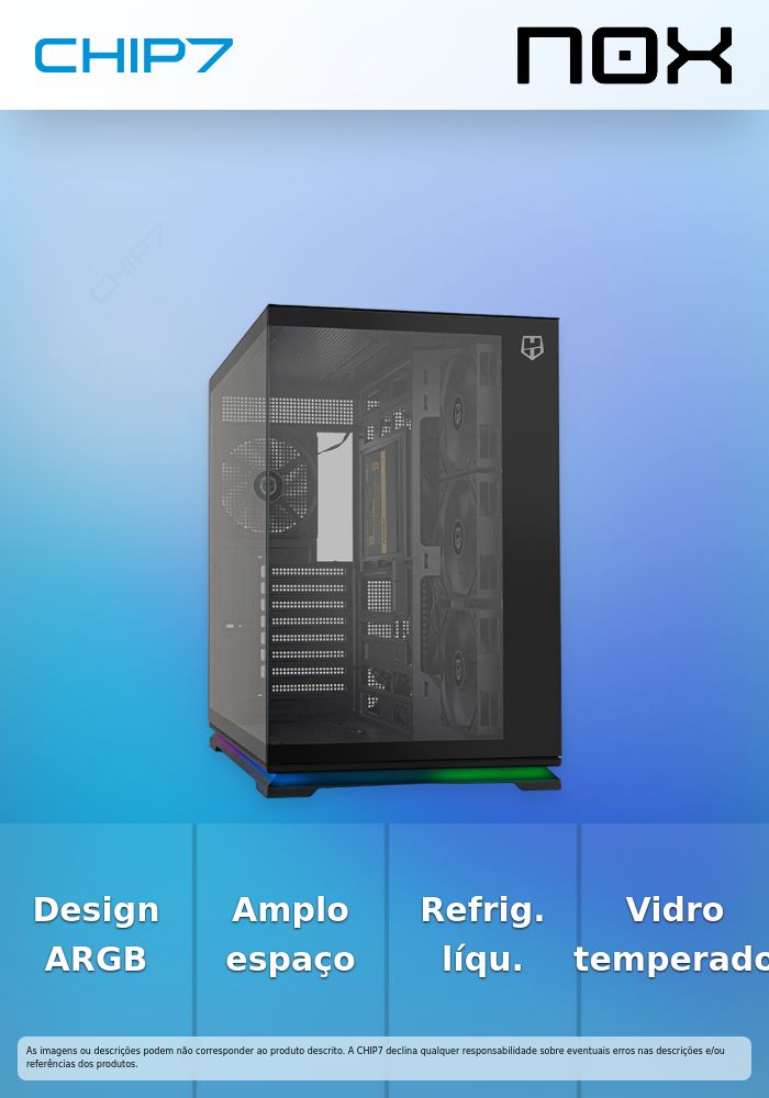 Nox Hummer GALAXY - ARGB STRIPE Mid Tower Black