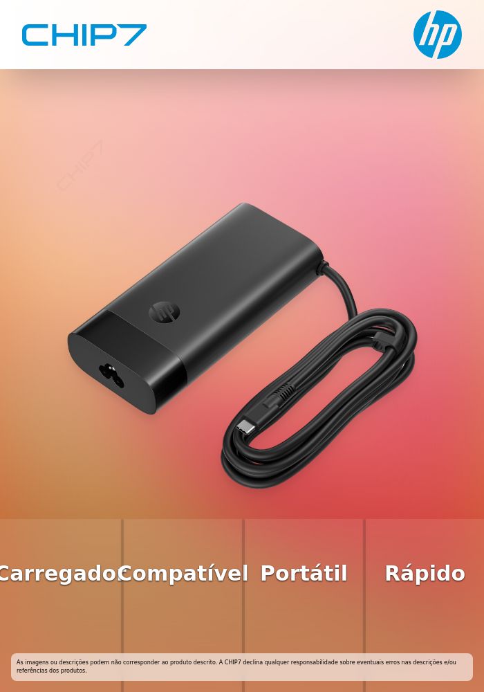 HP USB-C 140W Laptop Charger EMEA-INTL English Loc-Euro plug