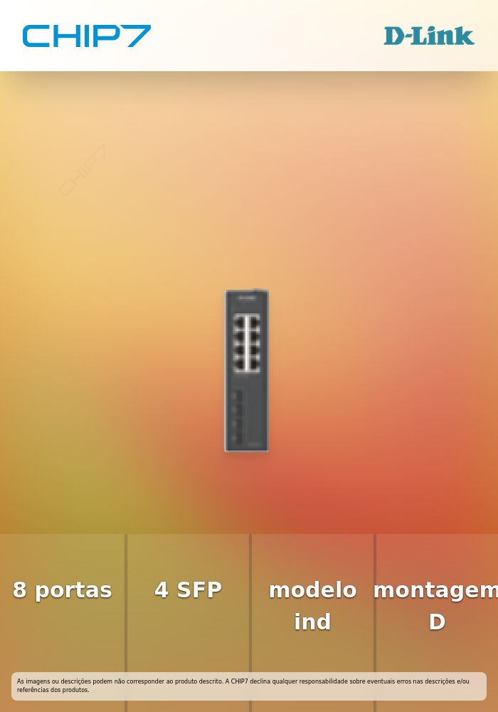 D-Link DIS 210G-12 - Interruptor - industrial - inteligente - 8 x 10/100/1000 + 4 x Gigabit SFP - montável em trilho DIN
