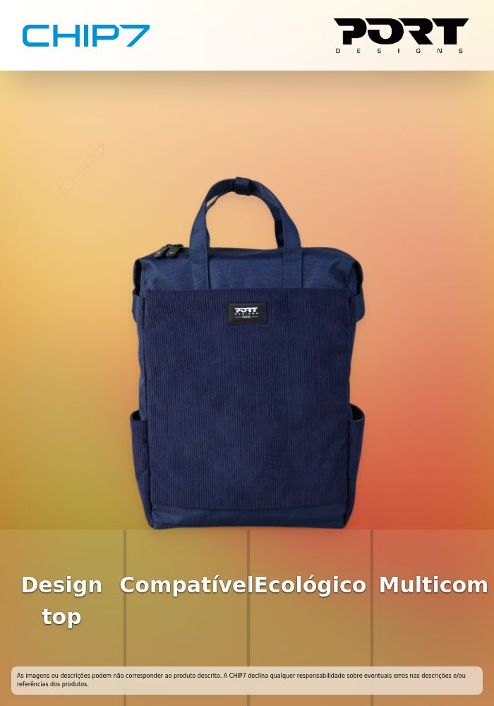 Milano II ECO Totepack 14/16'' Navy Blue