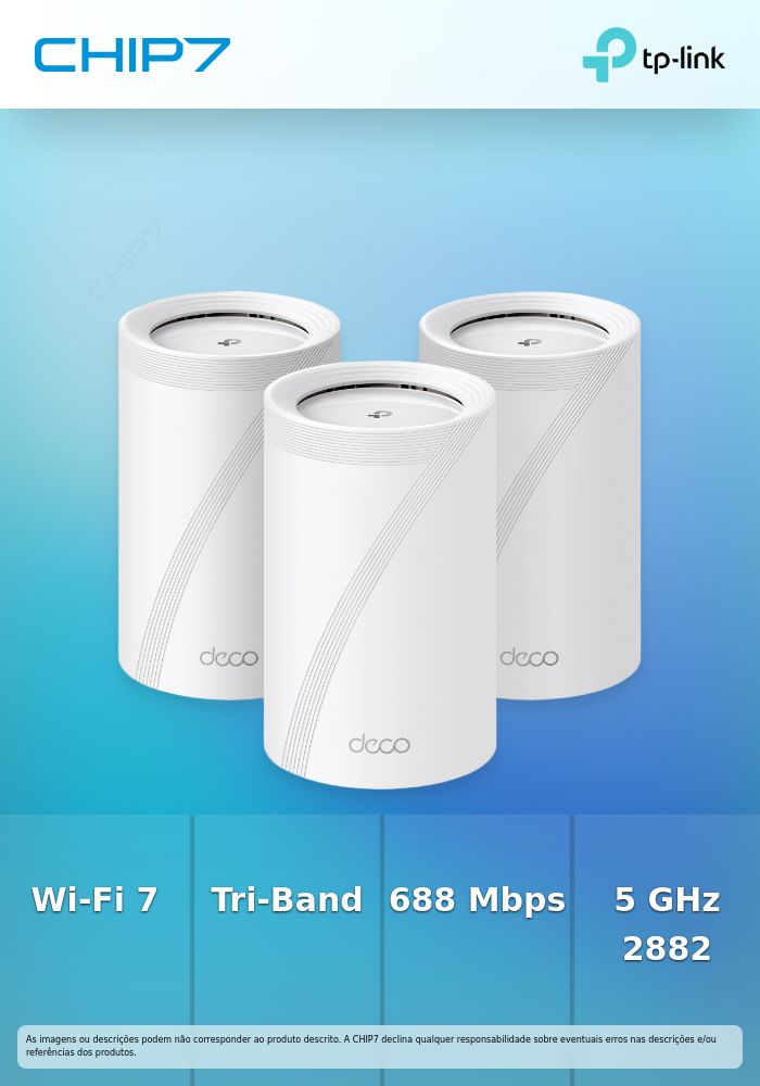 BE9300 Whole Home Mesh Wi-Fi 7 System(Tri-Band) - SPEED: 688 Mbps at 2.4 GHz + 2882 Mbps at 5 GHz + 5765 Mbps at 6 GHz