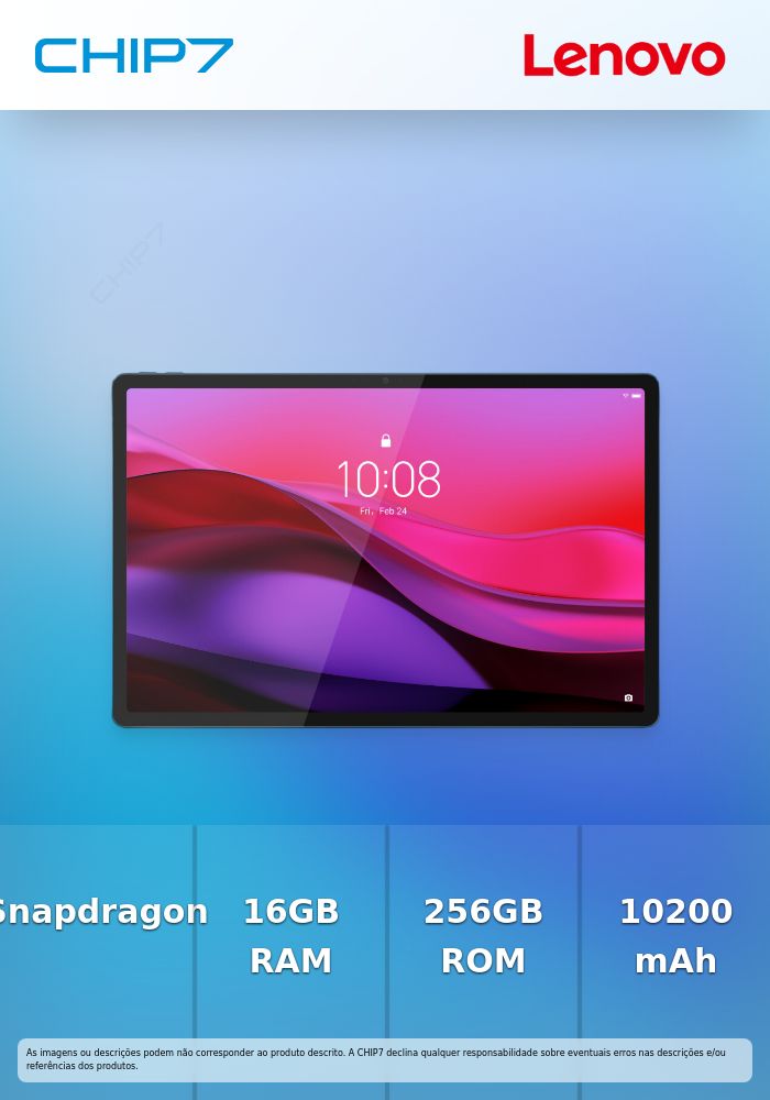 Tablet Lenovo - Qualcomm Snapdragon 8 Gen 3 Mobile Platform / 16/256GB / 10200 mAh / 2.7