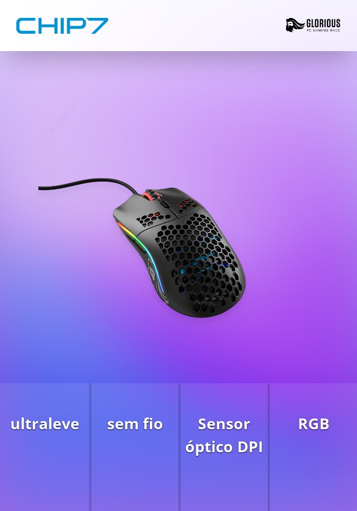 Rato Gaming Glorious Model O Wireless Preto
