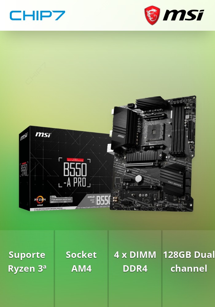 Motherboard MSI B550-A PRO 