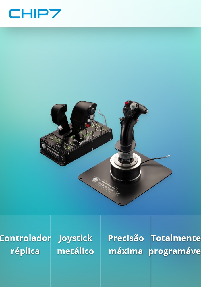 Joystick Thrustmaster HOTAS Warthog PC