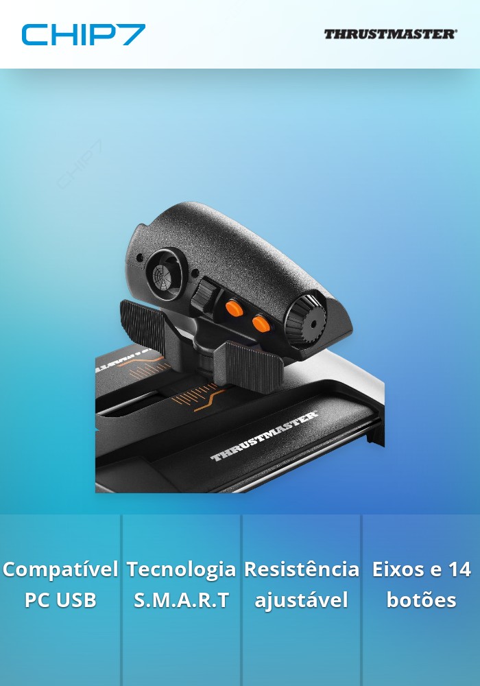 Joystick Thrustmaster Throttle TWCS PC