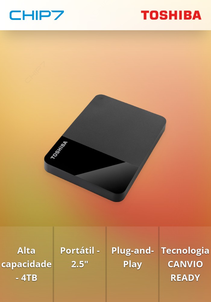 Disco Externo Toshiba 2.5\
