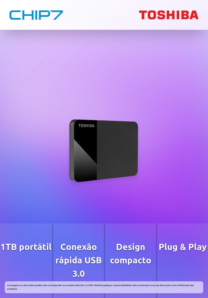 Disco Externo Toshiba 2.5\