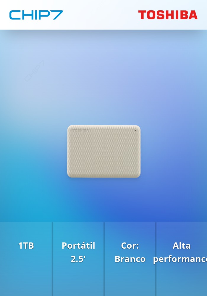 Disco Externo Toshiba 2.5\
