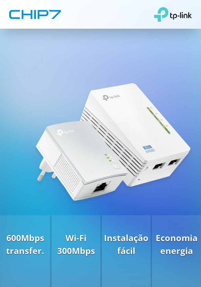PowerLine TP-Link AV600 Wireless 300Mbs