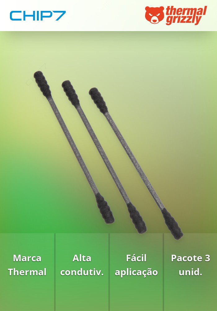 Aplicador Pasta Térmica Thermal Grizzly (3uni)
