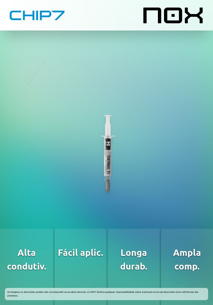 Nox Thermal T1 - Pasta térmica de alta eficiência