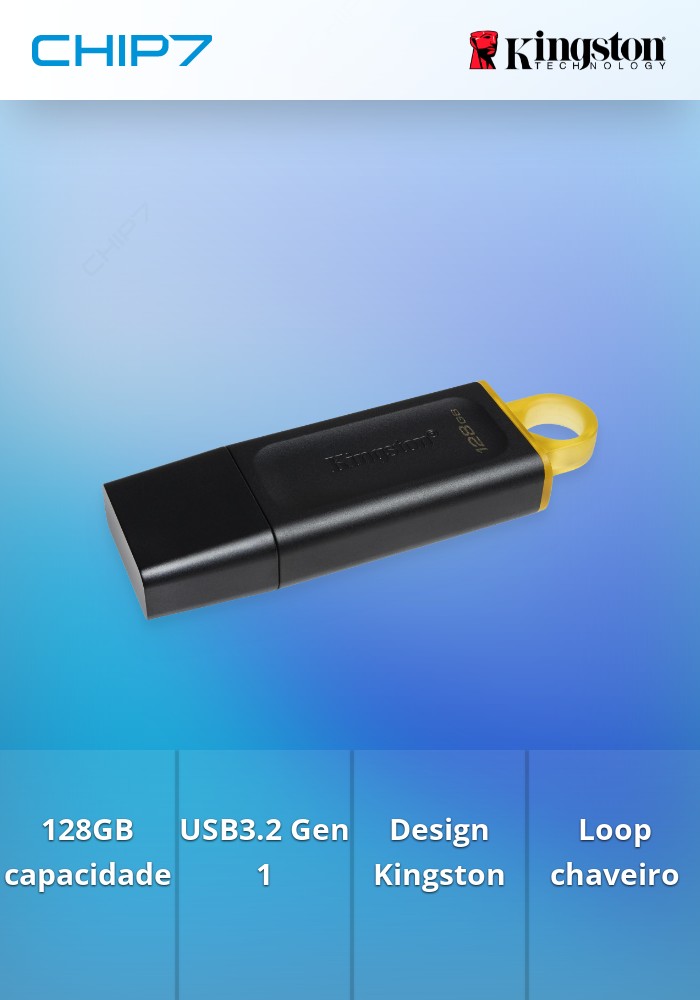 Pen Kingston DataTraveler Exodia 128GB USB3.2 Gen 1