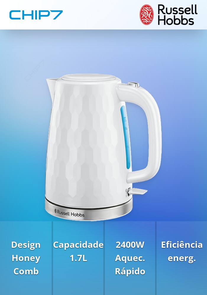 RUSSELL HOBBS - Jarro Elétrico Mini 24991-70 - R. HOBBS - Jarros - Www
