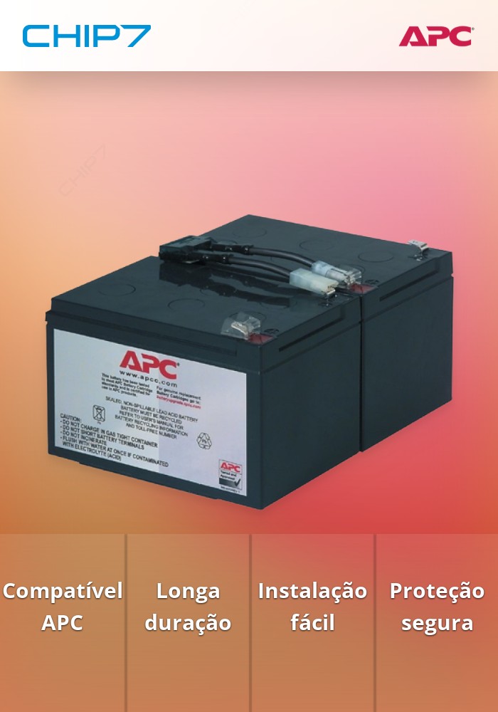 APC Replacement Battery Cartridge #6