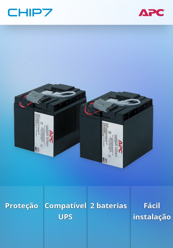 APC Replacement Battery Cartridge #55 - 2 units