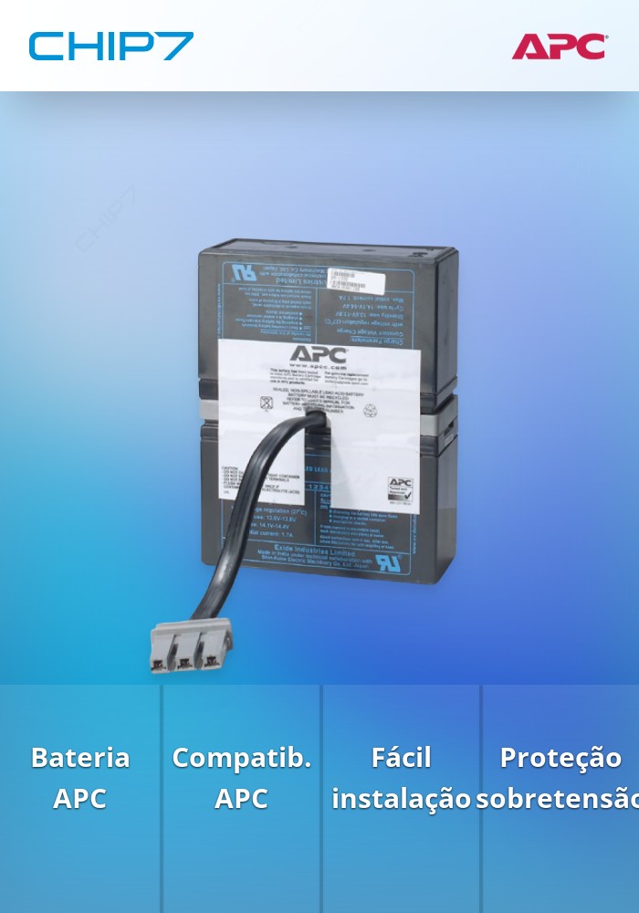 APC Replacement Battery Cartridge #33