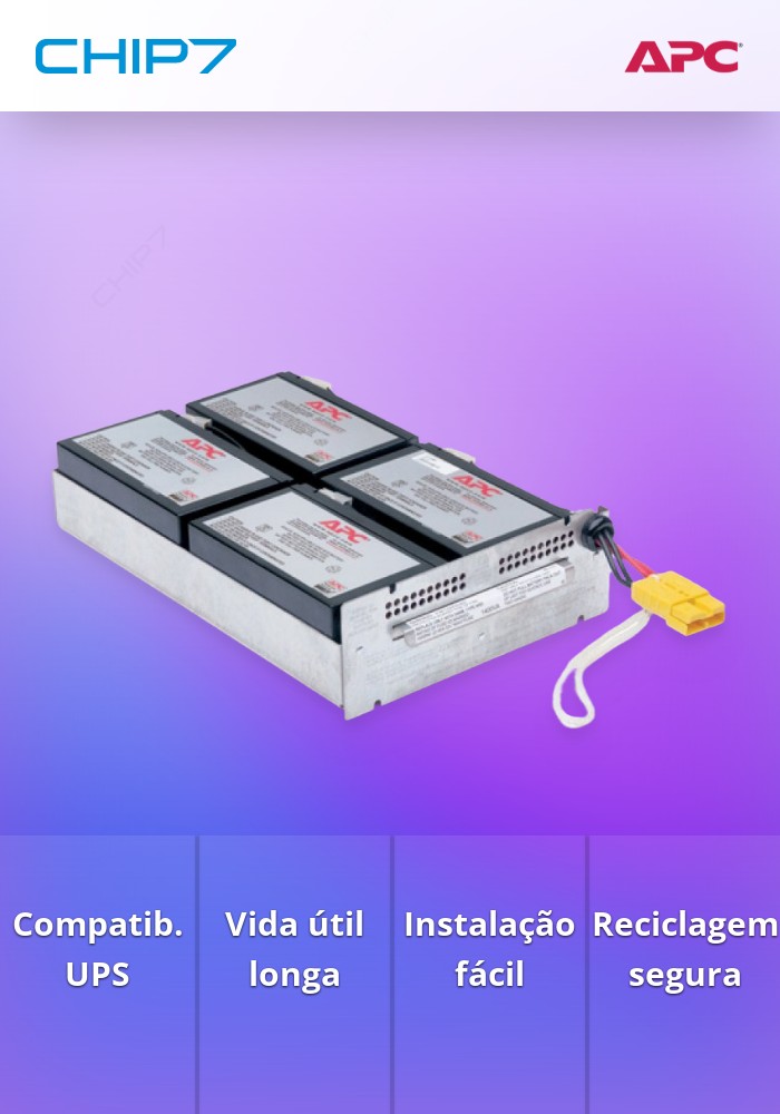 APC Replacement Battery Cartridge #24