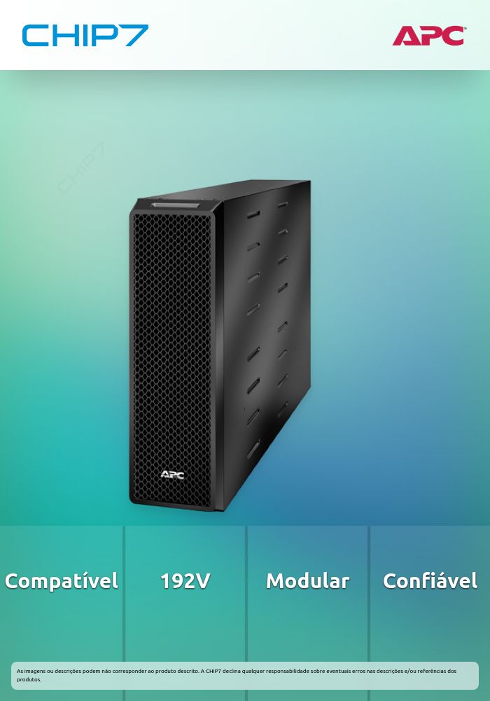 Conjunto de Baterias Smart-UPS SRT APC 192V 8000 VA e 10000 VA