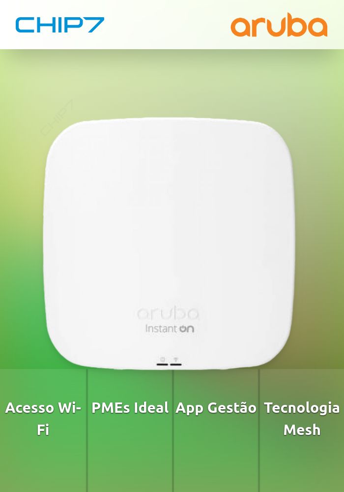Aruba Instant On AP15 (RW) Access Point  - preço válido p/ unidades faturadas até 7 de maio ou fim de stock