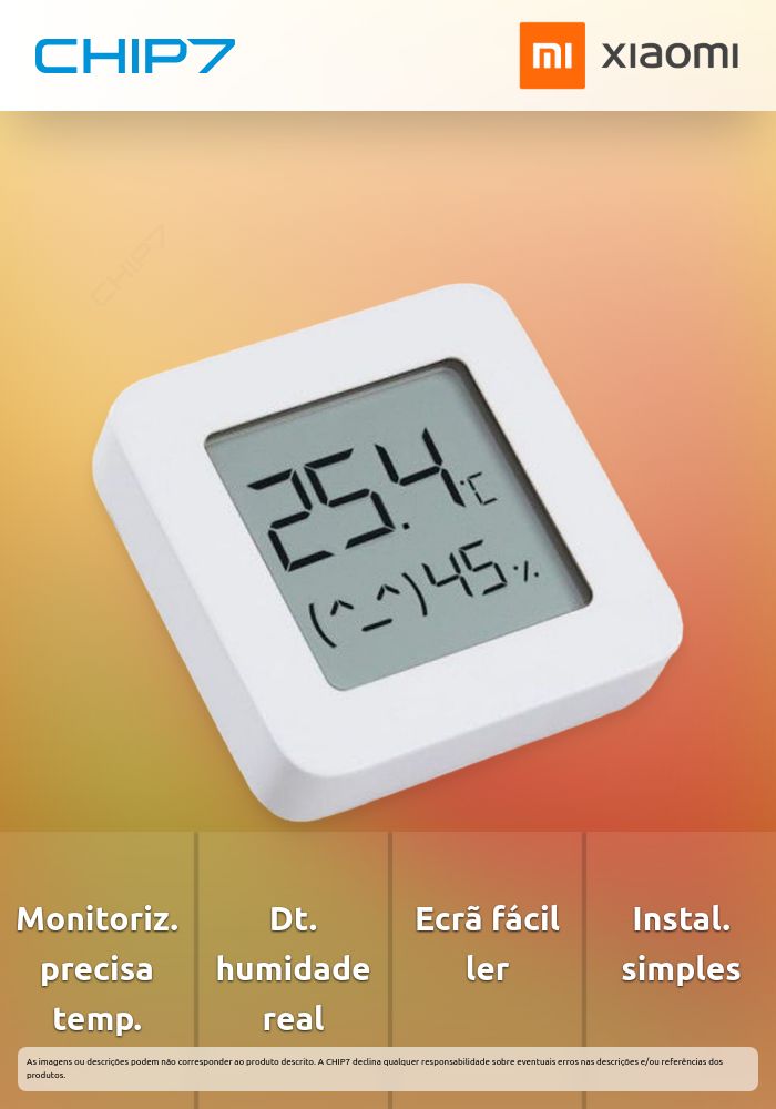 Sensor de Temperatura e Humidade 2 c/ Ecrã