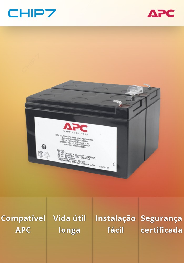 Bateria APC Replacement Battery Cartridge #113 - APCRBC113