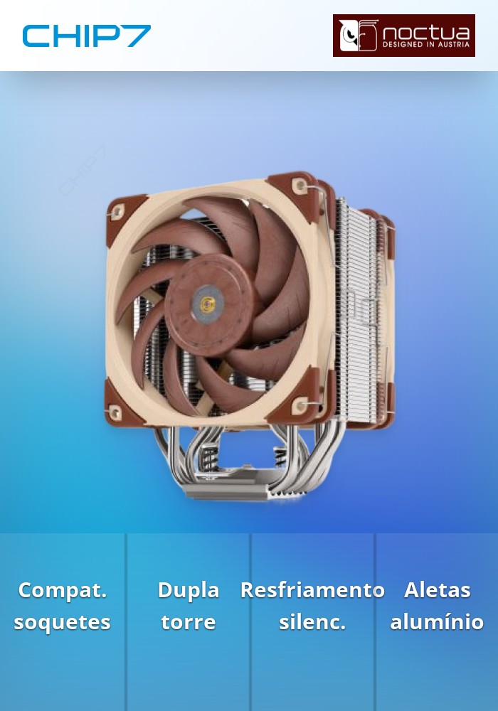 Noctua NH-U12A - Cooler CPU