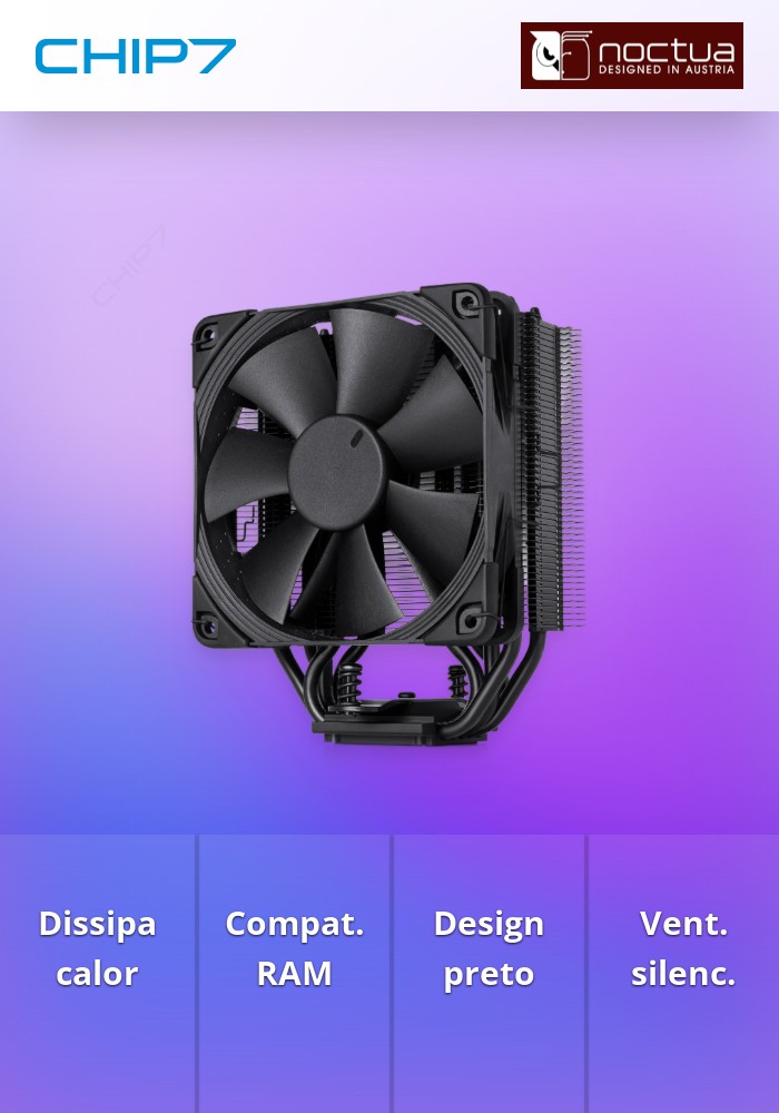 Noctua NH-U12S Chromax Black - Cooler CPU