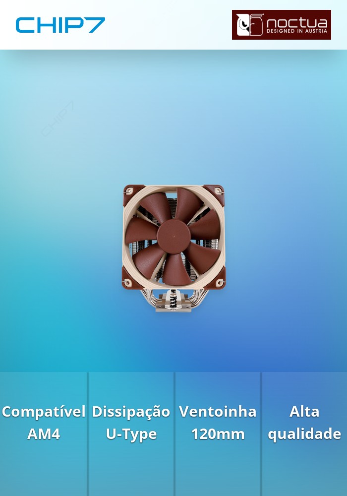 Noctua NH-U12S SE-AM4 U-Type - Cooler CPU