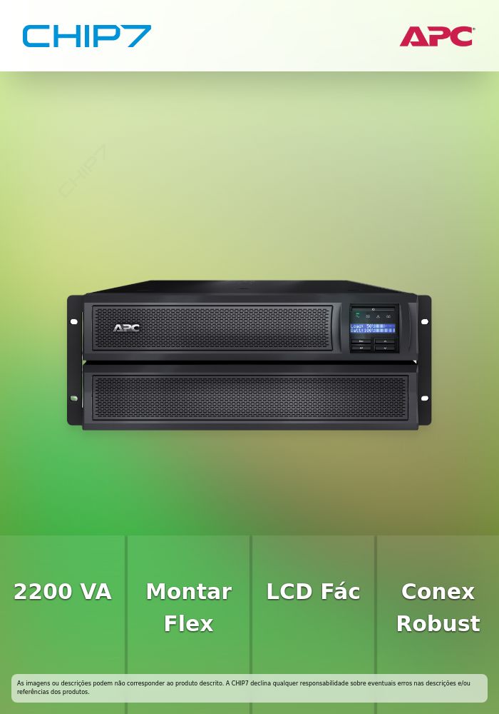 APC Smart-UPS X 2200 Rack/Tower LCD - UPS (montável em bastidor / externo) - AC 208/240 V - 1980 Watt - 2200 VA - 1 fase - Ethernet 10/100, RS-232, USB - conectores de saída: 12 - 4U - preto - APC Take-Back - com APC UPS Network Management Card